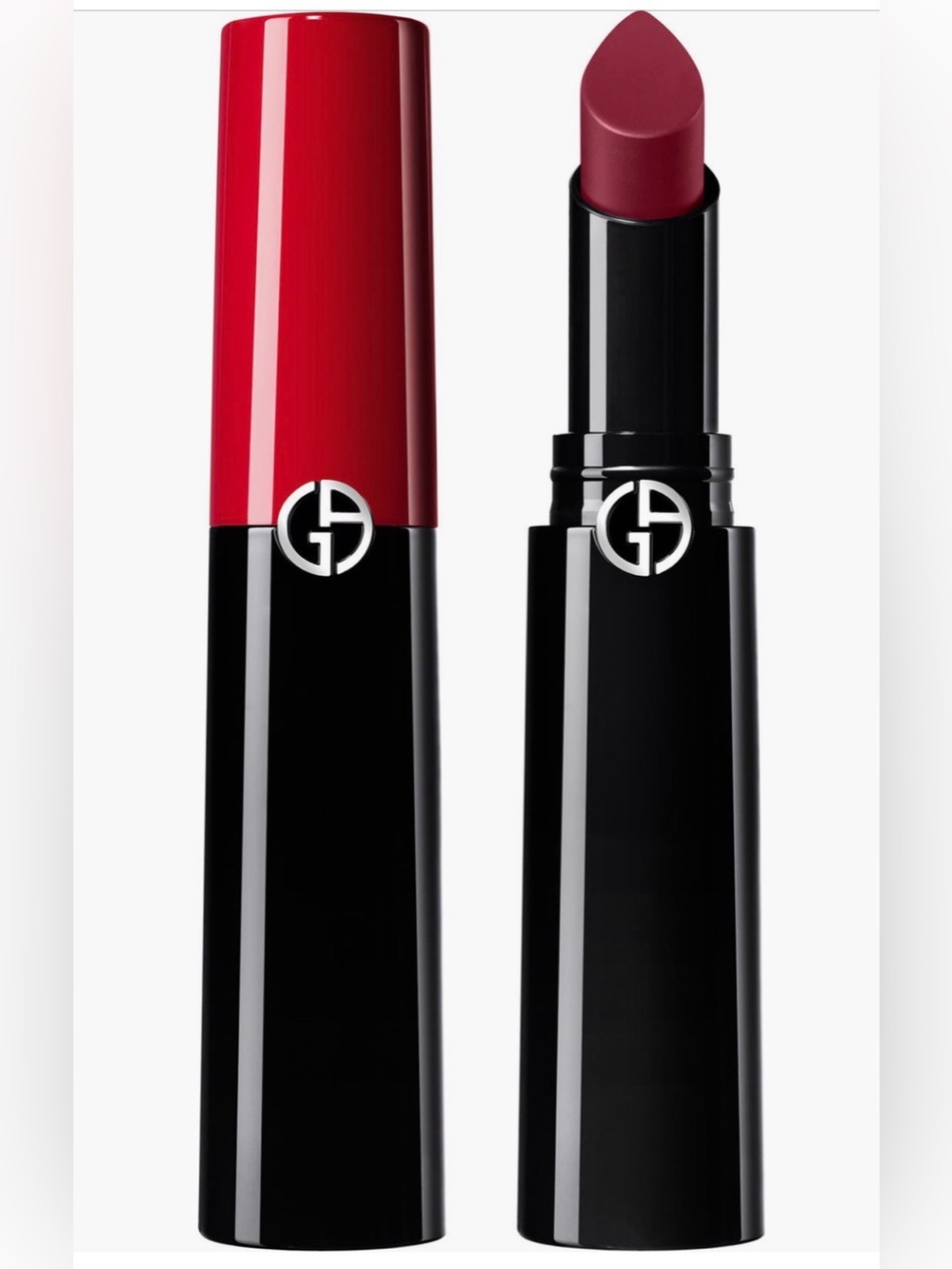 New Georgio Armani Lip Power Longwear Vivid Color Lipstick in Tempting 404